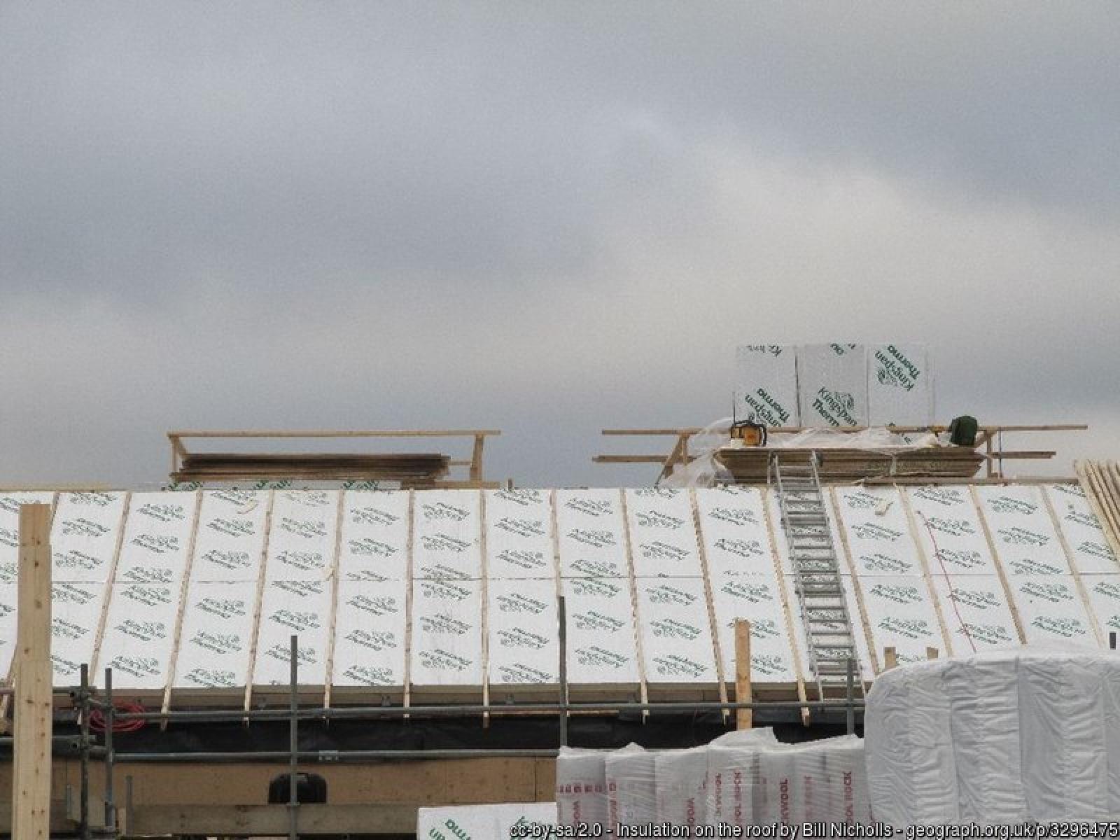 New roof insulation New roof insulation